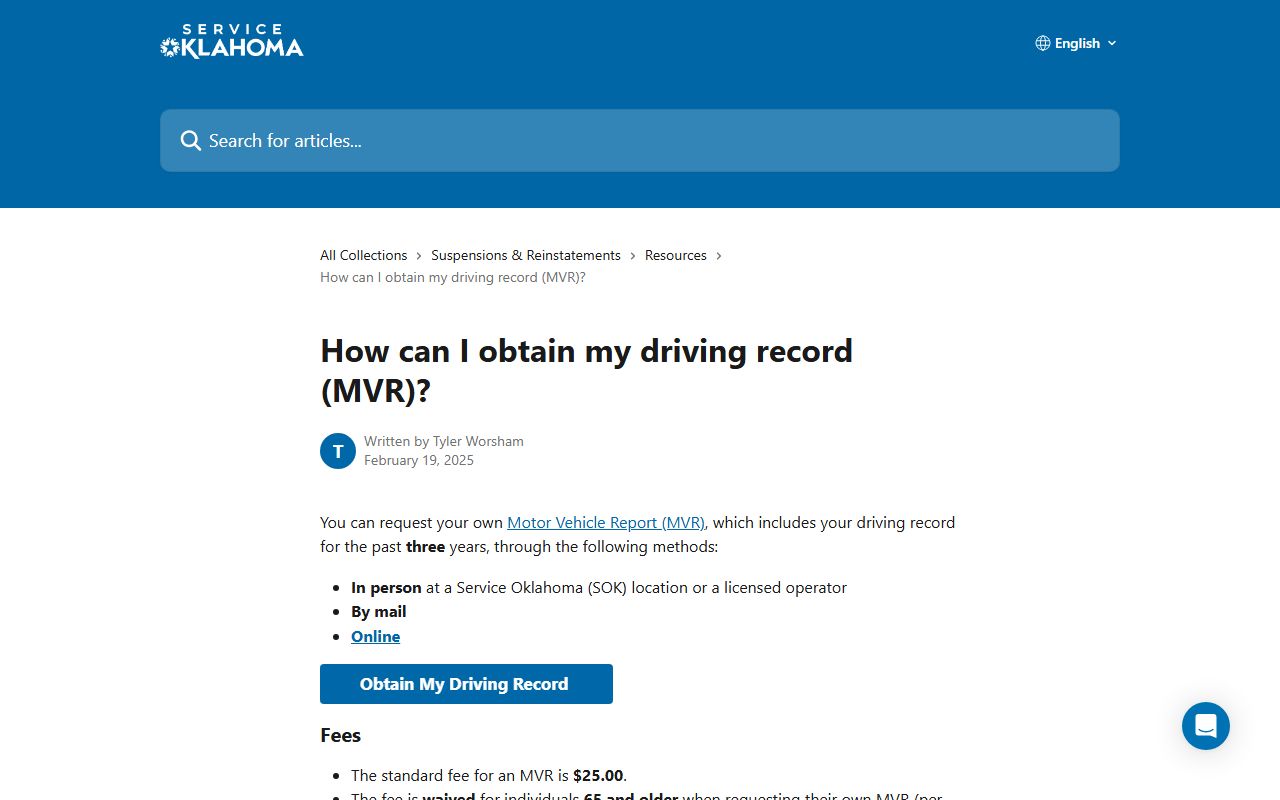 Marshall County traffic court records driver record request help article